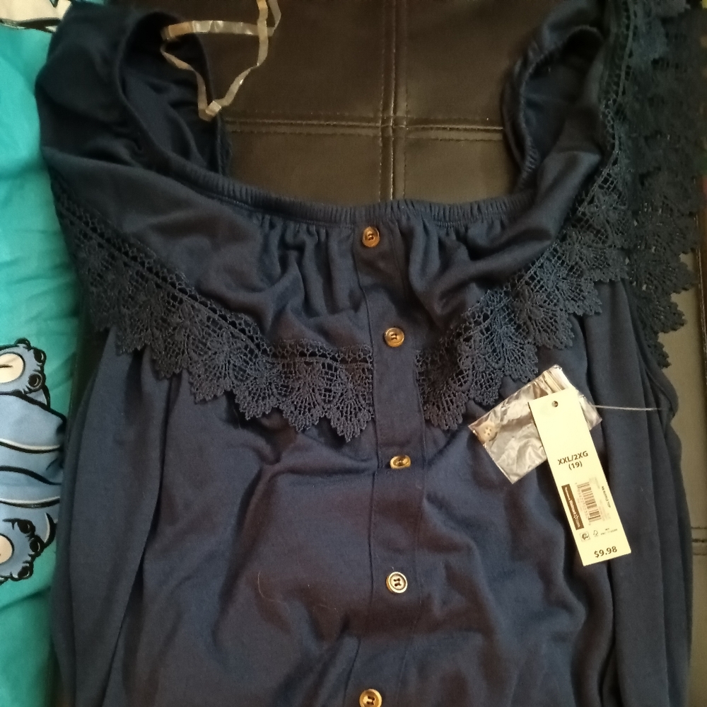 Dark blue No boundaries XXL Top